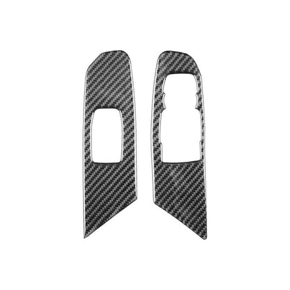 For Chevrolet Corvette C8 2pcs /Set Right-Hand Drive Lift Button Decorative Sticker(Black) - Car Interior Mouldings by buy2fix | Online Shopping UK | buy2fix