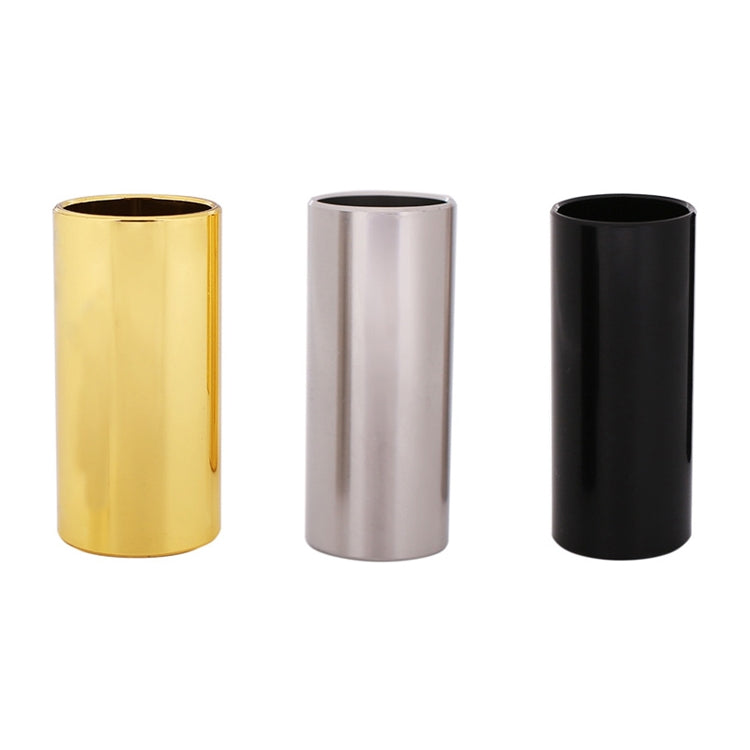2PCS Stainless Steel Guitar Slide Tube Folk Slide Block, Size: 51mm(Gold) - Guitar Tuner Accessories by buy2fix | Online Shopping UK | buy2fix