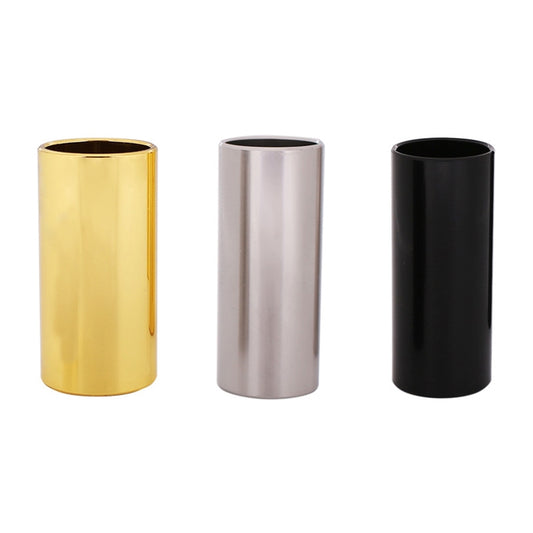 2PCS Stainless Steel Guitar Slide Tube Folk Slide Block, Size: 60mm(Gold) - Guitar Tuner Accessories by buy2fix | Online Shopping UK | buy2fix