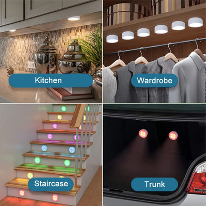 3 Light 1 Remote Set 13-colour Remote Control Ambient Light Cabinet Touch Hockey Night Light - Novelty Lighting by buy2fix | Online Shopping UK | buy2fix