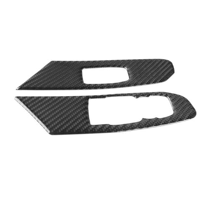 For Chevrolet Corvette C8 2pcs /Set Left-Hand Drive Lift Button Decorative Sticker(Black) - Car Interior Mouldings by buy2fix | Online Shopping UK | buy2fix