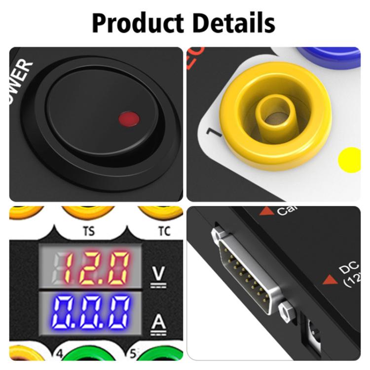 GODIAG GT100+ OBDII Breakout Box Diagnostic Port Tester ECU Bench Connector(US Plug) - Electronic Test by buy2fix | Online Shopping UK | buy2fix