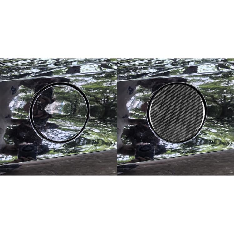 For Chevrolet Corvette C8 Fuel Tank Cover Decorative Stickers(Black) - Car Interior Mouldings by buy2fix | Online Shopping UK | buy2fix