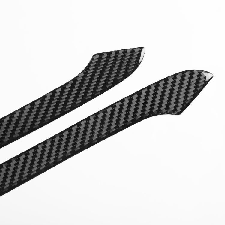 For Chevrolet Corvette C8 4pcs /Set Right-Hand Drive Rearview Mirror Anti-Scratch Sticker(Black) - Car Interior Mouldings by buy2fix | Online Shopping UK | buy2fix