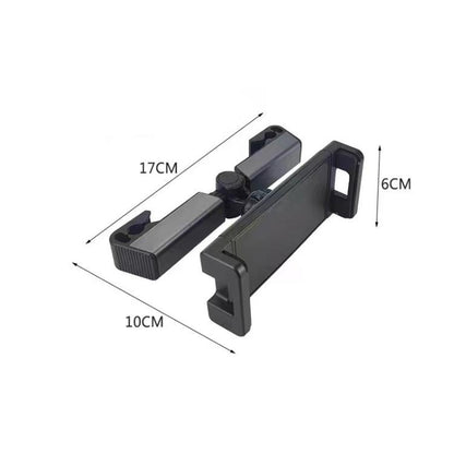 Car Rear Pillow Phone Tablet Bracket Rotatable Car Phone Holder(Black) by buy2fix