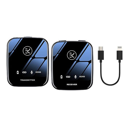 M18 Wireless Microphone Collar Clip Recording Equipment, Style: 1 In 1 8Pin - Microphone by buy2fix | Online Shopping UK | buy2fix