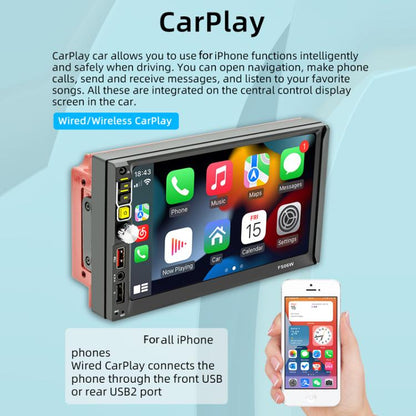 7 Inch Wireless CarPlay Mobile Phone Interconnection Car MP5(FS06W) - Car MP3 & MP4 & MP5 by buy2fix | Online Shopping UK | buy2fix