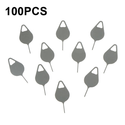 100 PCS Universal Thickened and Hardened Steel Phone Card Removal Pin(Style 1) - SIM Card Tool by buy2fix | Online Shopping UK | buy2fix
