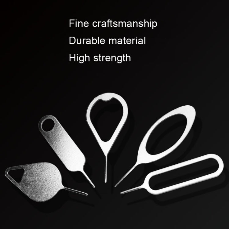 100 PCS Universal Thickened and Hardened Steel Phone Card Removal Pin(Style 2) - SIM Card Tool by buy2fix | Online Shopping UK | buy2fix