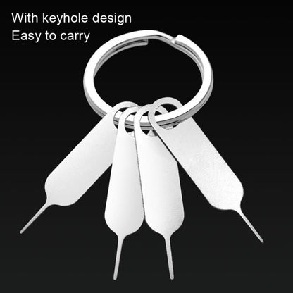 100 PCS Universal Thickened and Hardened Steel Phone Card Removal Pin(Style 3) - SIM Card Tool by buy2fix | Online Shopping UK | buy2fix