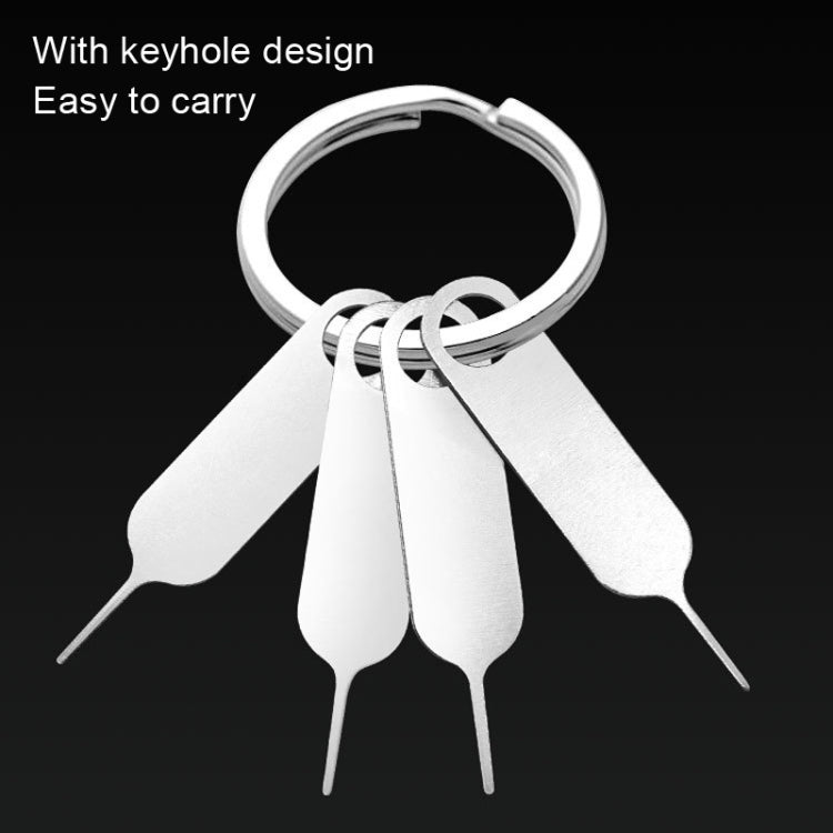 100 PCS Universal Thickened and Hardened Steel Phone Card Removal Pin(Style 4) - SIM Card Tool by buy2fix | Online Shopping UK | buy2fix