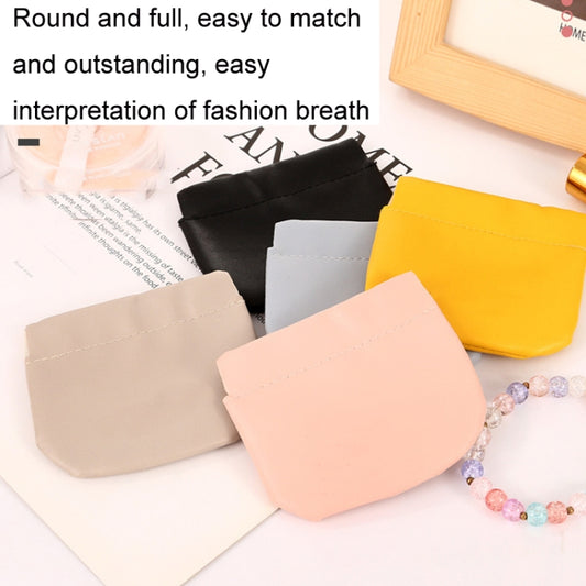 Portable Lipstick PU Case Mini Coin Cases Headphones Bag(Pink) - Digital Storage Bag by buy2fix | Online Shopping UK | buy2fix