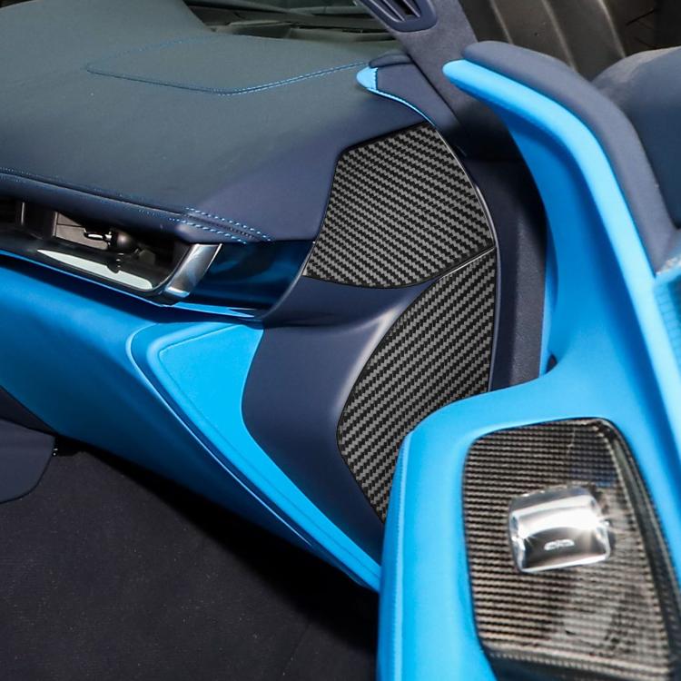 For Chevrolet Corvette C8 4pcs /Set Front Slot Decoration Sticker(Black) - Car Interior Mouldings by buy2fix | Online Shopping UK | buy2fix