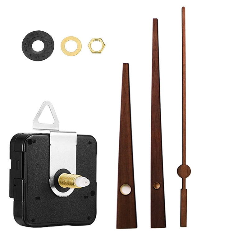 Quartz Clock Dial Repair Kit DIY Wall Clock Parts,Spec: Movement+S01 Wooden Needle - DIY Clocks by buy2fix | Online Shopping UK | buy2fix