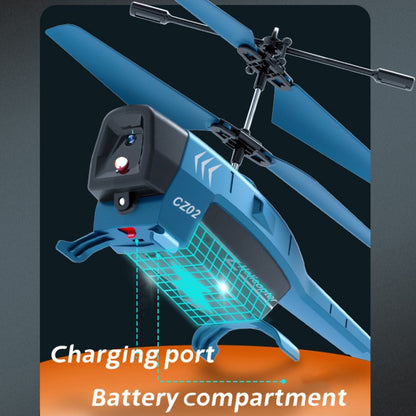 HeiFeng CZ02 Obstacle Avoidance Remote Control Aircraft, Color: 3.5CH Silver - RC Aircrafts by HeiFeng | Online Shopping UK | buy2fix