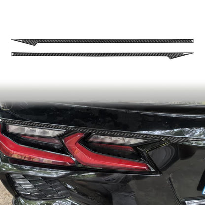 For Chevrolet Corvette C8 2pcs /Set Taillight Decorative Sticker(Black) - Car Interior Mouldings by buy2fix | Online Shopping UK | buy2fix