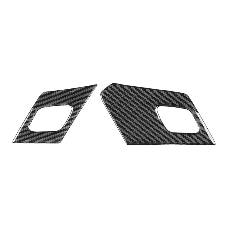 For Chevrolet Corvette C8 2pcs /Set Door Radar Sticker(Black) - Car Interior Mouldings by buy2fix | Online Shopping UK | buy2fix