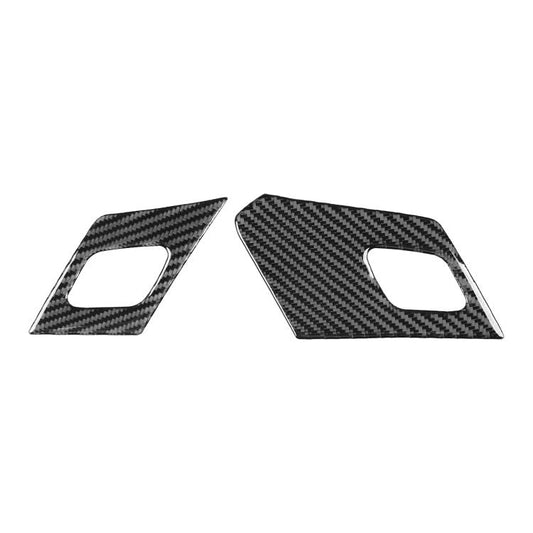 For Chevrolet Corvette C8 2pcs /Set Door Radar Sticker(Black) - Car Interior Mouldings by buy2fix | Online Shopping UK | buy2fix