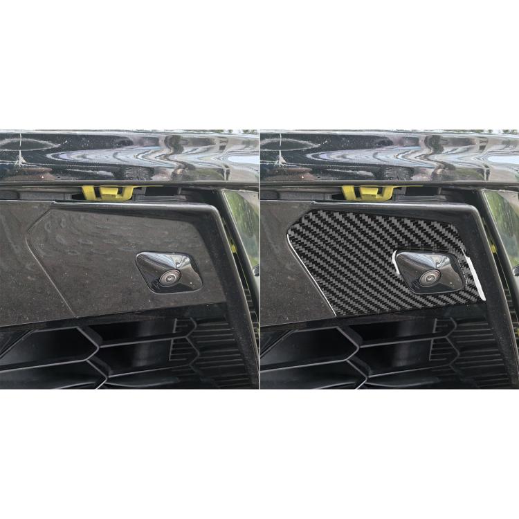 For Chevrolet Corvette C8 2pcs /Set Door Radar Sticker(Black) - Car Interior Mouldings by buy2fix | Online Shopping UK | buy2fix