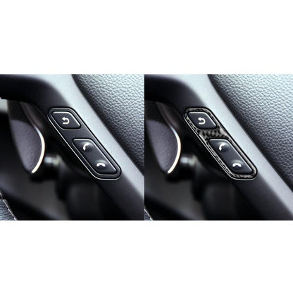 For Infiniti G35/G37/G25/Q60 2pcs /Set Steering Wheel Answer Button Sticker(Black) - Car Interior Mouldings by buy2fix | Online Shopping UK | buy2fix