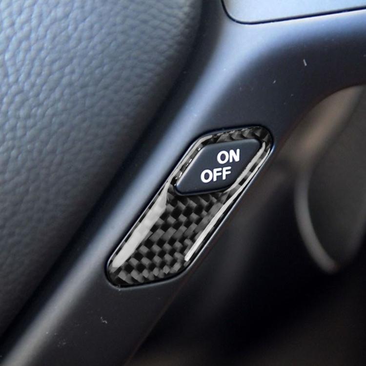 For Infiniti G35/G37/G25/Q60 2pcs /Set Steering Wheel Answer Button Sticker(Black) - Car Interior Mouldings by buy2fix | Online Shopping UK | buy2fix