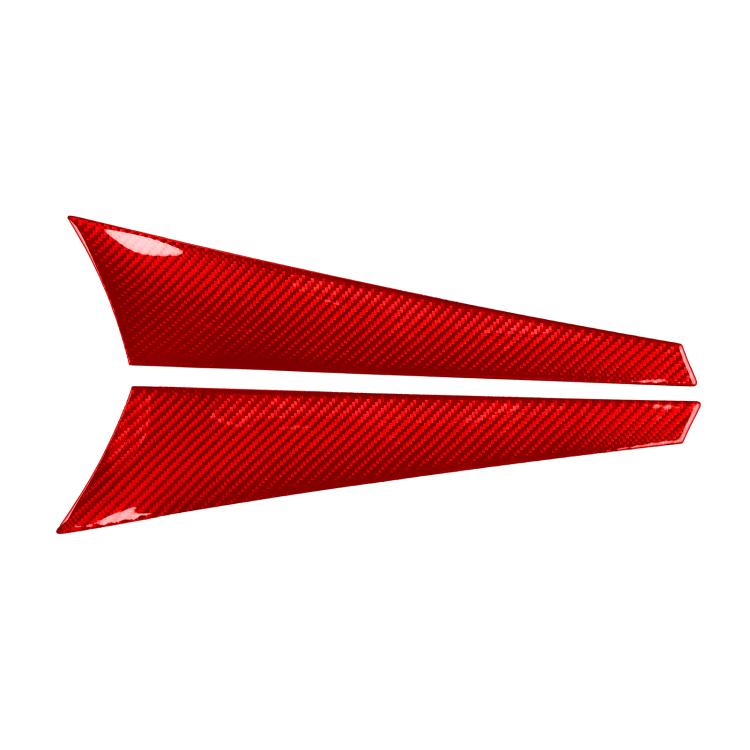 For 2019-2022 BMW 8 Series G14 2pcs /Set 2 Door Rear Fender Stickers(Red) - Car Interior Mouldings by buy2fix | Online Shopping UK | buy2fix