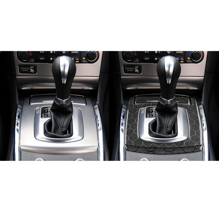 For Infiniti G37/G25/Q60 3pcs /Set Shift Panel A Model Sticker(Black) - Car Interior Mouldings by buy2fix | Online Shopping UK | buy2fix