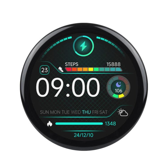 Waveshare ESP32-S3R8 1.46inch Round Touch Display Development Board, 412×412, Supports WiFi & Bluetooth With Cover Glass