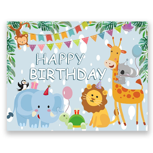 Birthday Party Background Cloth Decoration Shooting Cloth, Size: 90x70cm(HB023) - Birthday Party by buy2fix | Online Shopping UK | buy2fix