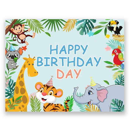 Birthday Party Background Cloth Decoration Shooting Cloth, Size: 90x70cm(HB024) - Birthday Party by buy2fix | Online Shopping UK | buy2fix