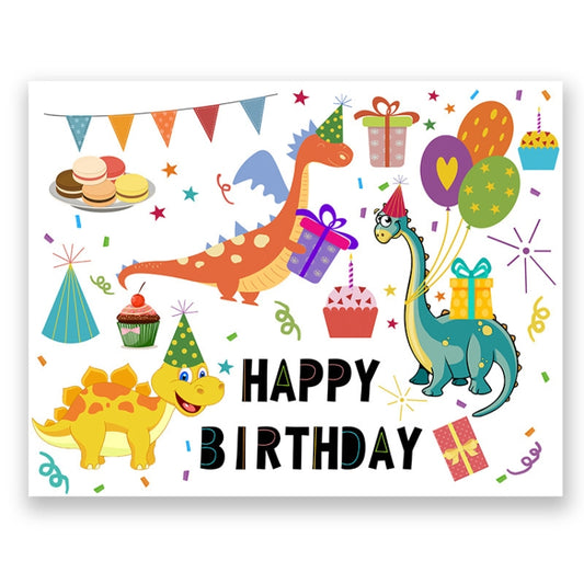 Birthday Party Background Cloth Decoration Shooting Cloth, Size: 125x100cm(HB016) - Birthday Party by buy2fix | Online Shopping UK | buy2fix