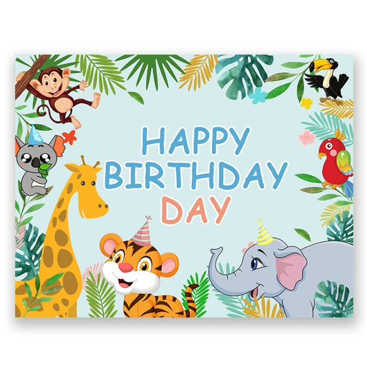 Birthday Party Background Cloth Decoration Shooting Cloth, Size: 125x100cm(HB024) - Birthday Party by buy2fix | Online Shopping UK | buy2fix