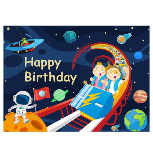 Birthday Party Background Cloth Decoration Shooting Cloth, Size: 125x100cm(HB026) - Birthday Party by buy2fix | Online Shopping UK | buy2fix