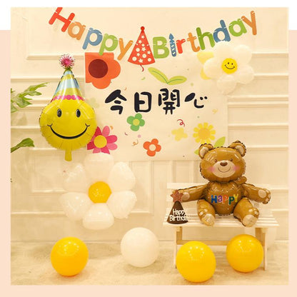 Birthday Party Background Cloth Decoration Shooting Cloth, Size: 125x100cm(HB018) - Birthday Party by buy2fix | Online Shopping UK | buy2fix