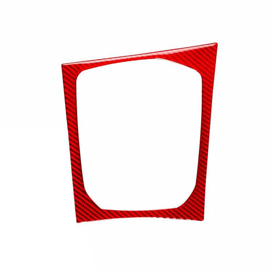 For 2019-2024 BMW 8 Series G14 Right-Hand Drive Central Control Shift Panel Frame Sticker(Red) - Car Interior Mouldings by buy2fix | Online Shopping UK | buy2fix