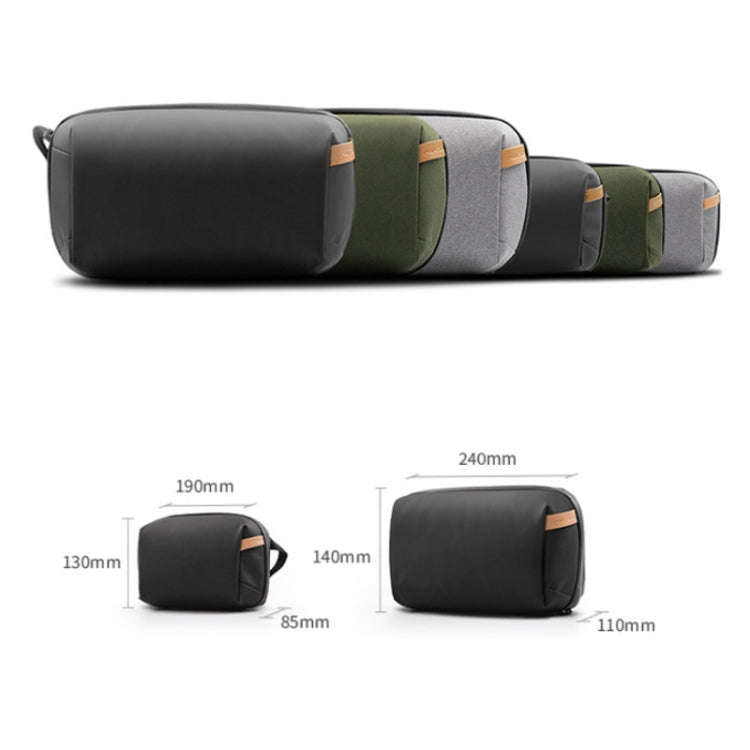 PGYTECH Travel Multifunctional Portable Digital Accessory Cable Organizer, Size: Mini(Black) by PGYTECH