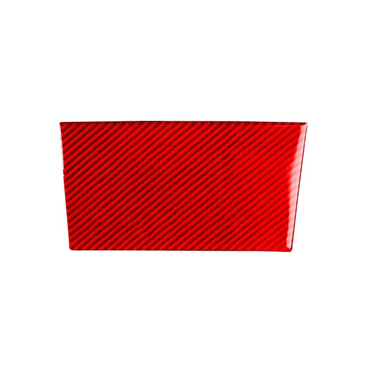 For 2019-2024 BMW 8 Series G14 Right-hand Drive Central Control Storage Box Sliding Panel Sticker(Red) - Car Interior Mouldings by buy2fix | Online Shopping UK | buy2fix