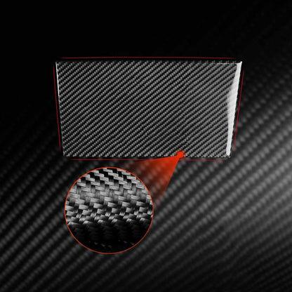 For 2019-2024 BMW 8 Series G14 Right-hand Drive Central Control Storage Box Sliding Panel Sticker(Red) - Car Interior Mouldings by buy2fix | Online Shopping UK | buy2fix