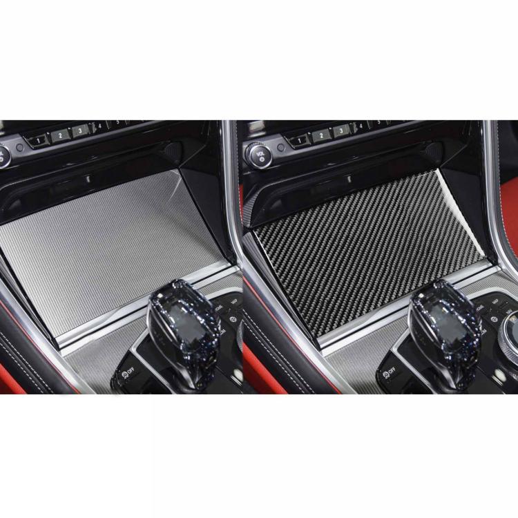 For 2019-2024 BMW 8 Series G14 Right-hand Drive Central Control Storage Box Sliding Panel Sticker(Red) - Car Interior Mouldings by buy2fix | Online Shopping UK | buy2fix