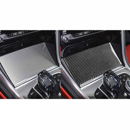 For 2019-2024 BMW 8 Series G14 Right-hand Drive Central Control Storage Box Sliding Panel Sticker(Red) - Car Interior Mouldings by buy2fix | Online Shopping UK | buy2fix
