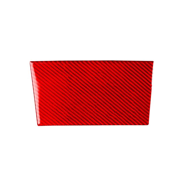 For 2019-2024 BMW 8 Series G14 Left-hand Drive Central Control Storage Box Sliding Panel Sticker(Red) - Car Interior Mouldings by buy2fix | Online Shopping UK | buy2fix