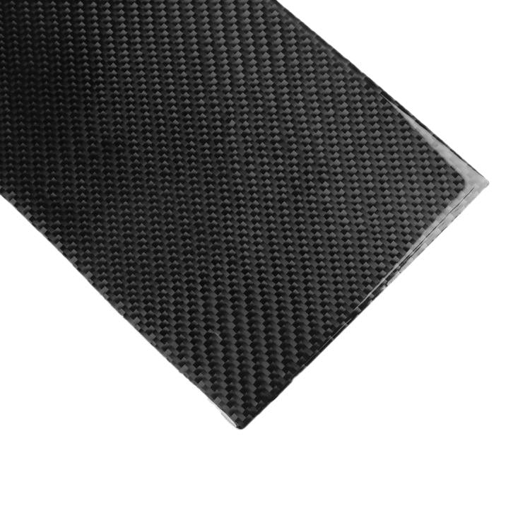 For 2019-2024 BMW 8 Series G14 Left-hand Drive Central Control Storage Box Sliding Panel Sticker(Black) - Car Interior Mouldings by buy2fix | Online Shopping UK | buy2fix