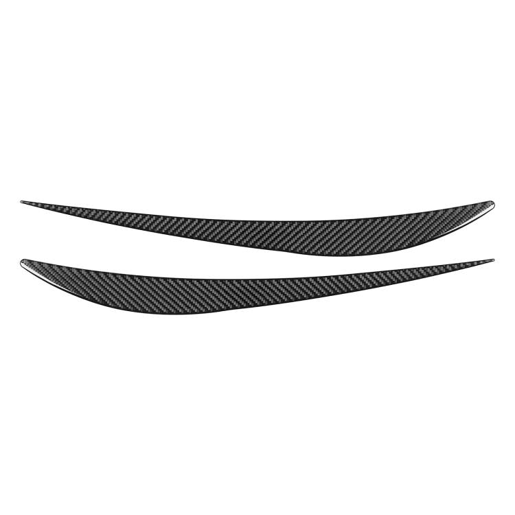 For 2019-2024 BMW 8 Series G14 2pcs /Set Universal Headlight Eyebrow Sticker(Black) - Car Interior Mouldings by buy2fix | Online Shopping UK | buy2fix