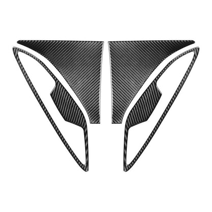 For 2019-2024 BMW 8 Series G14 4pcs /Set Universal Front Fender Stickers(Black) - Car Interior Mouldings by buy2fix | Online Shopping UK | buy2fix