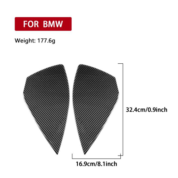 For 2019-2024 BMW 8 Series G14 2pcs Door Buffer 2 Door Stickers(Black) - Car Interior Mouldings by buy2fix | Online Shopping UK | buy2fix