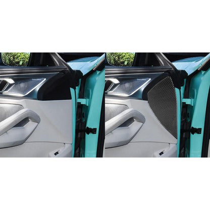 For 2019-2024 BMW 8 Series G14 2pcs Door Buffer 2 Door Stickers(Black) - Car Interior Mouldings by buy2fix | Online Shopping UK | buy2fix