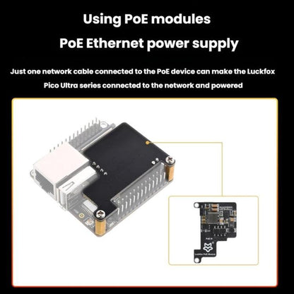 Luckfox Pico Ultra B RV1106G2 0.5TOPS Micro Linux Development Board Integrated Processor without Wi-Fi/With PoE, Specification: 480x480 Touch Screen - Arduino Nucleo Accessories by Luckfox | Online Shopping UK | buy2fix