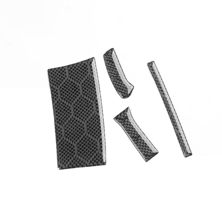 For Infiniti G37/G25/Q60 4pcs /Set Right-Hand Drive Steering Wheel Button Left Cover Sticker(Black) - Car Interior Mouldings by buy2fix | Online Shopping UK | buy2fix