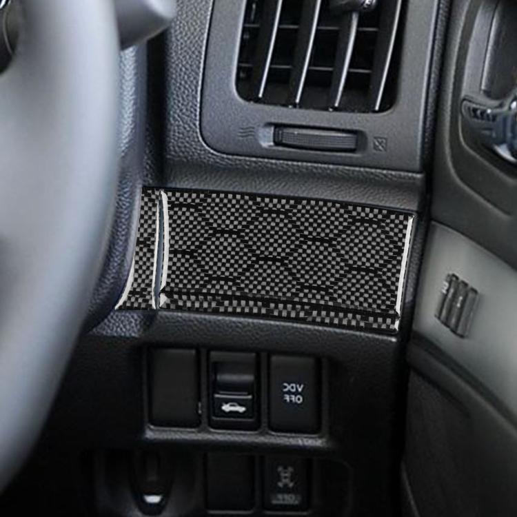 For Infiniti G37/G25/Q60 4pcs /Set Right-Hand Drive Steering Wheel Button Left Cover Sticker(Black) - Car Interior Mouldings by buy2fix | Online Shopping UK | buy2fix