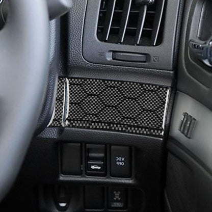 For Infiniti G37/G25/Q60 4pcs /Set Right-Hand Drive Steering Wheel Button Left Cover Sticker(Black) - Car Interior Mouldings by buy2fix | Online Shopping UK | buy2fix